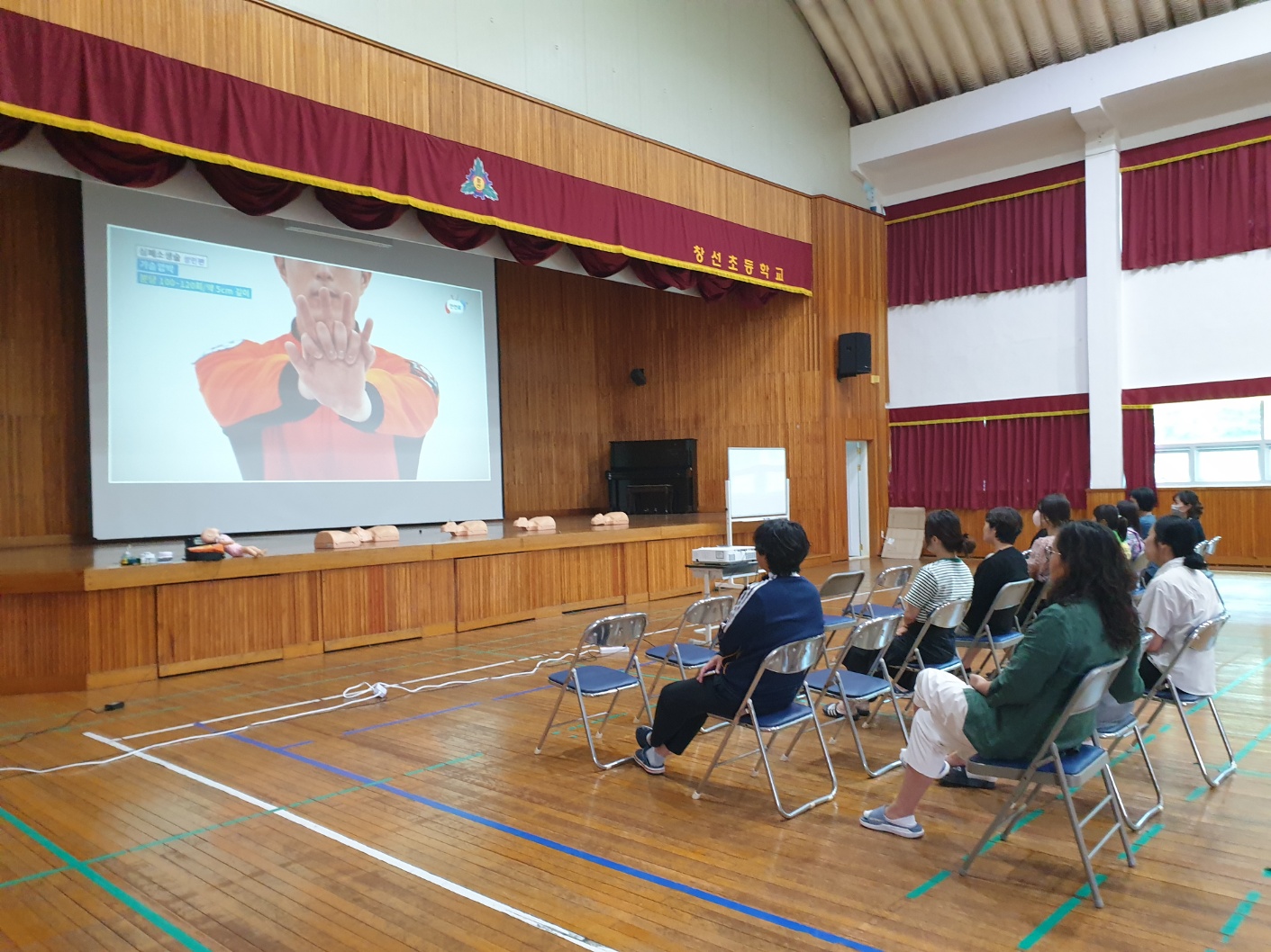 2023학년도 교직원 대상 심폐소생술 등 구조 및 응급처치교육 (06/07 창x초등학교)