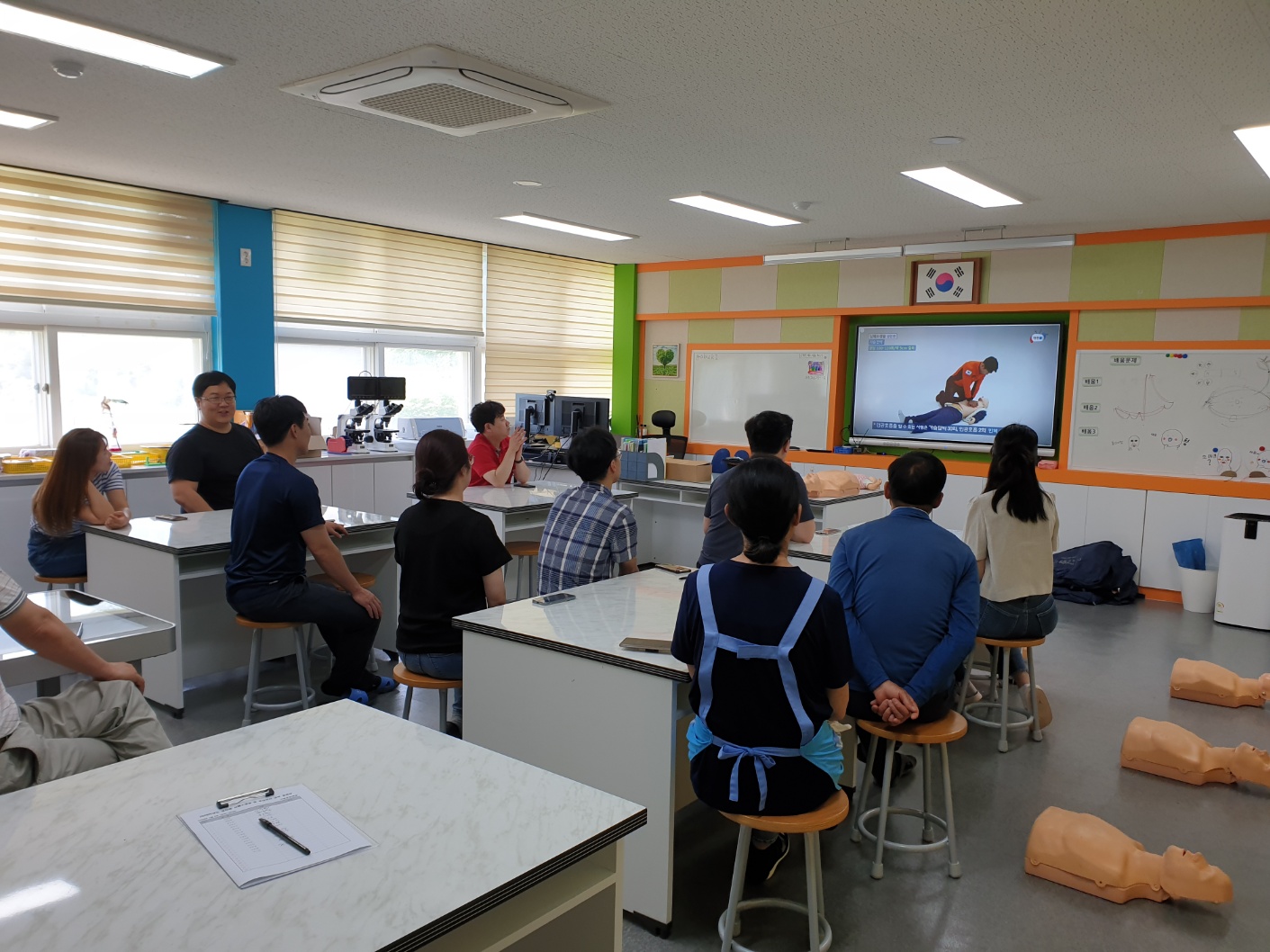2023학년도 교직원 대상 심폐소생술 등 구조 및 응급처치교육 (06/08 가x초등학교)